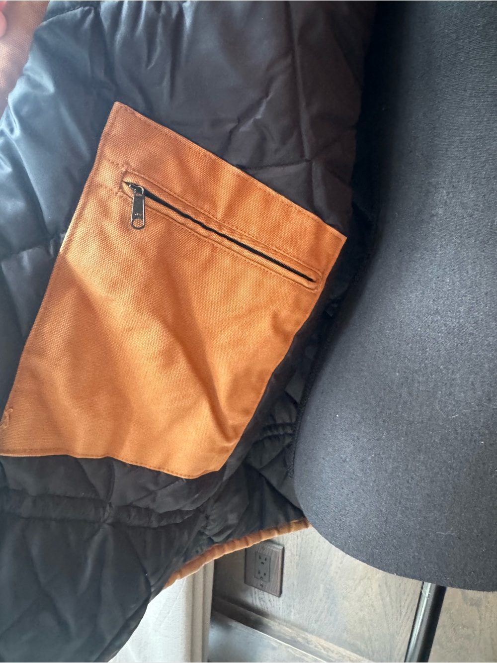 Vintage 2000s Carhartt C03 BRN Arctic Traditional Coat Size 46 XL - Picture 8 of 9